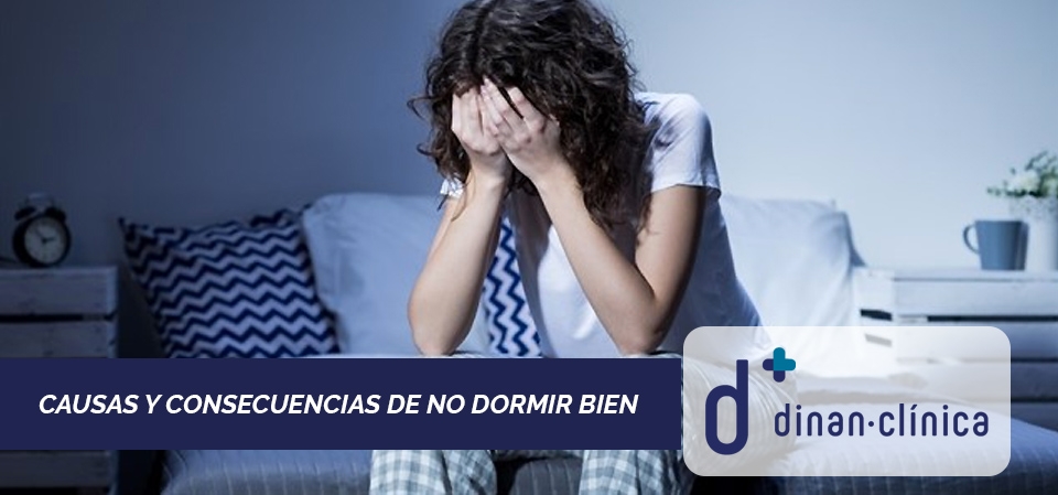 Causas y consecuencias de no dormir bien