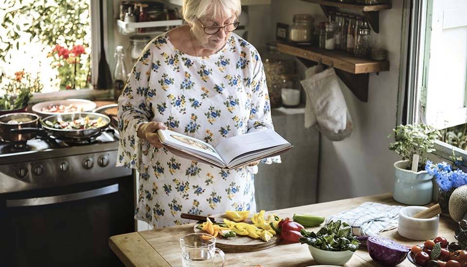 dieta saludable en la vejez