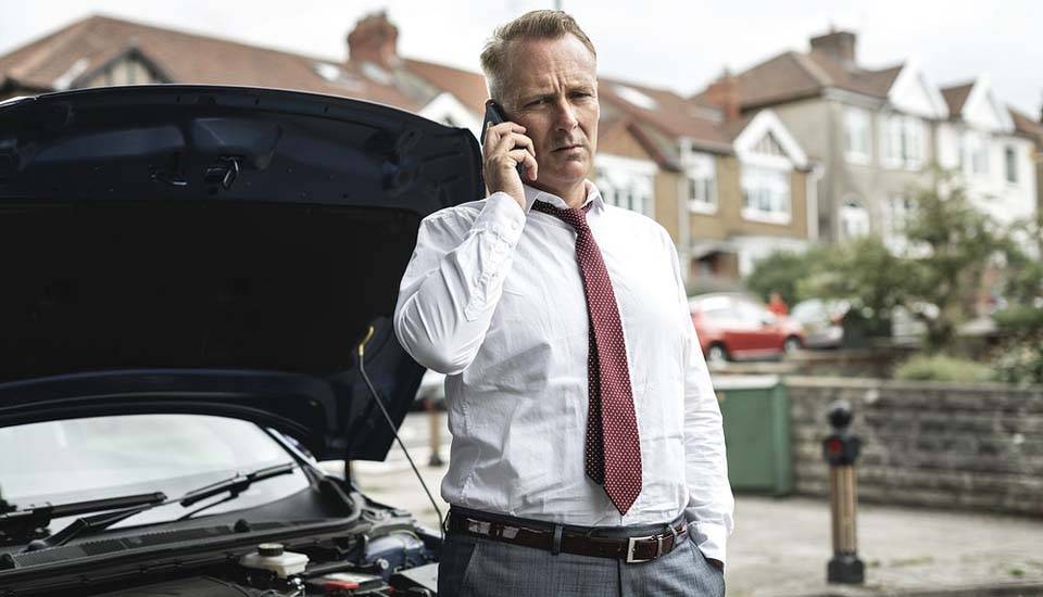 llamada de emergencia accidente de trafico