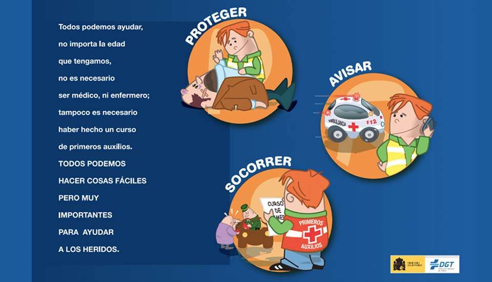 que hacer en caso de un accidente de trafico